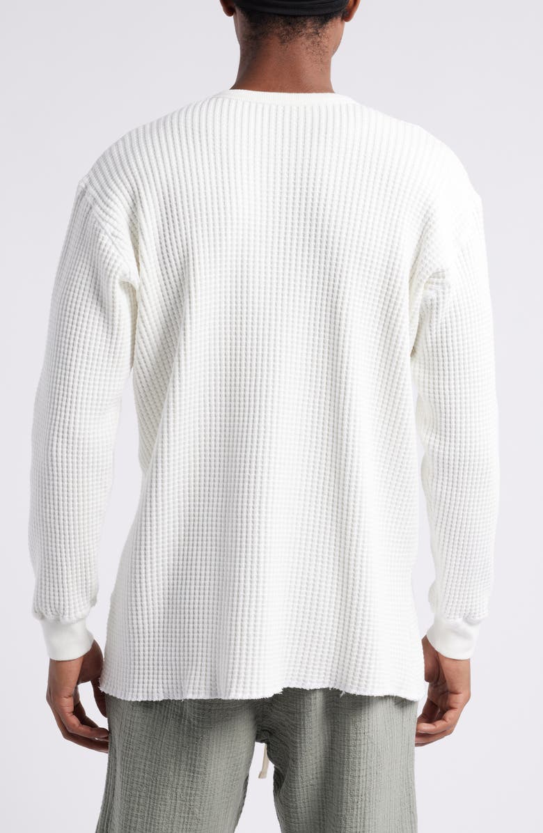STANDARD ISSUE Thermal Knit Long Sleeve T-Shirt, Alternate, color, Natural