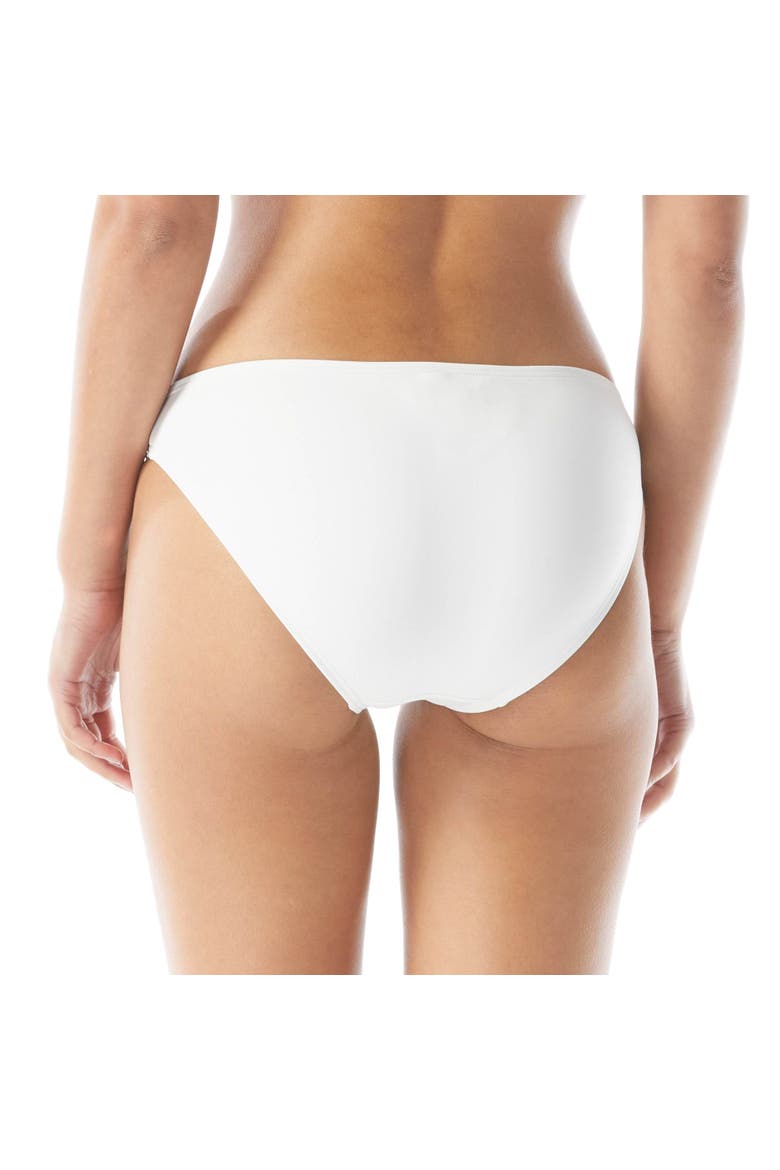 Classic Bikini Swim Bottom, Alternate, color, White