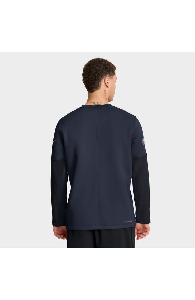 Nike Men's Nike Navy Chicago Bears Sideline Scripted to Win Performance Long Sleeve T-Shirt, Alternate, color, Navy