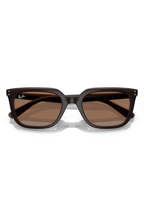 Ray Ban Rb4439d Sunglasses In Opal Brown