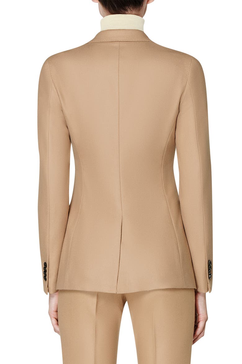 Cameron Single Breasted Wool Blazer, Alternate, color, CAMEL