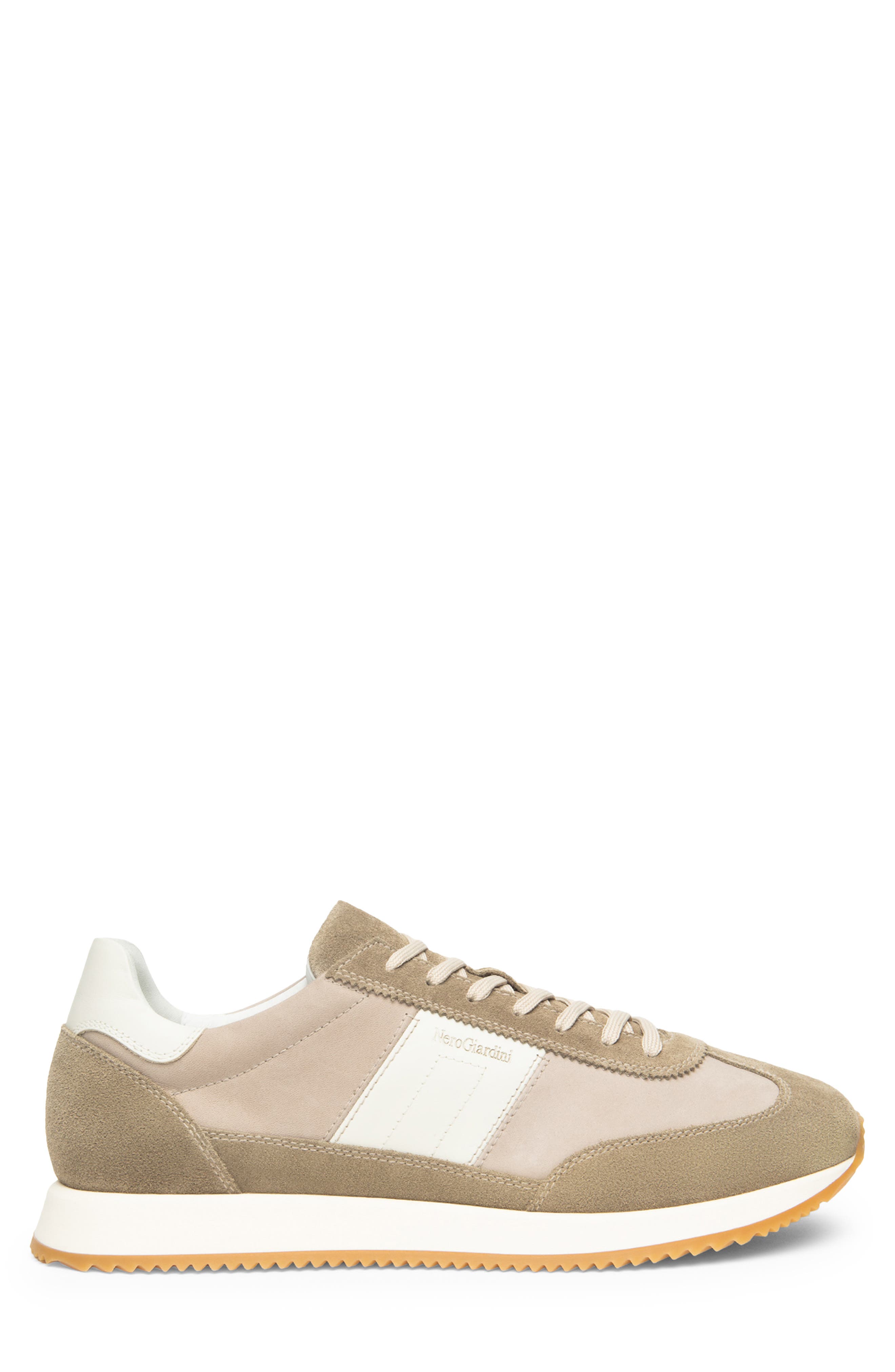 NeroGiardini Low Top Sneaker, Alternate, color, Taupe