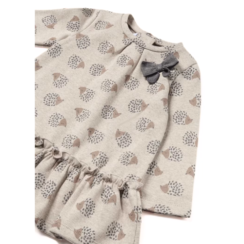 Mayoral Baby Jacquard Dress In Neutral