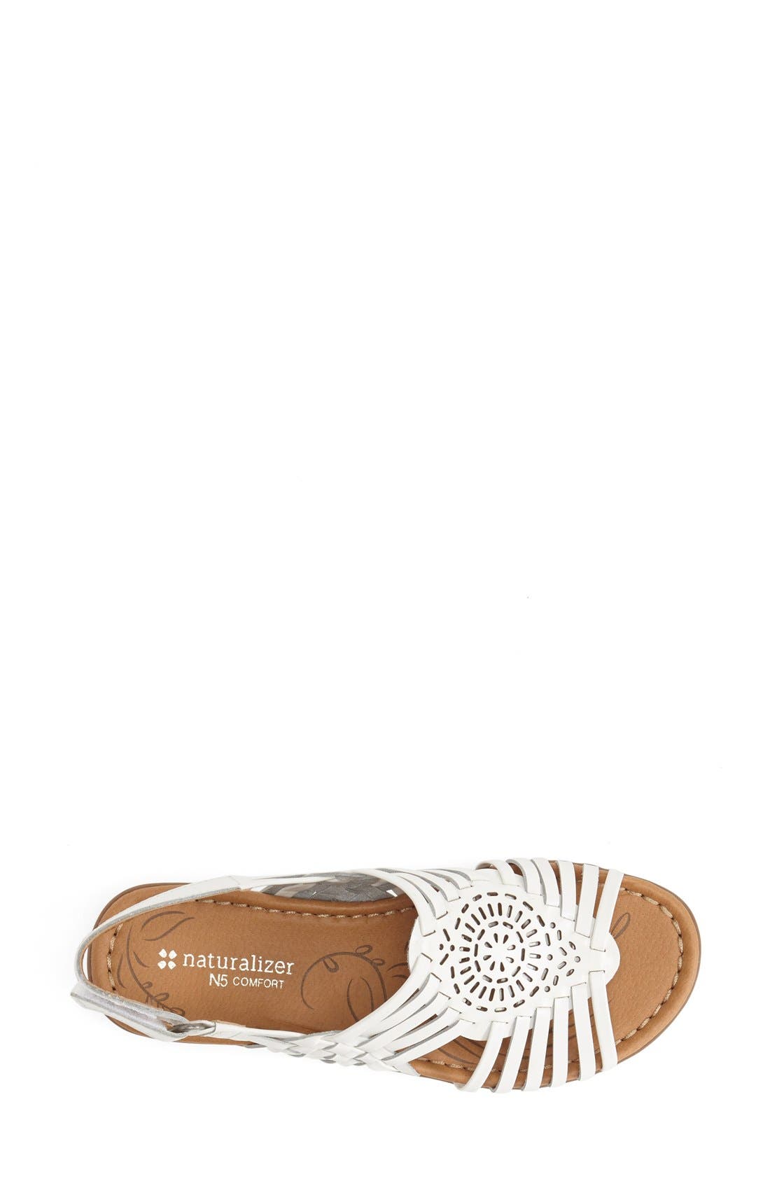 Naturalizer 'Wendy' Huarache Sandal, Alternate, color, 