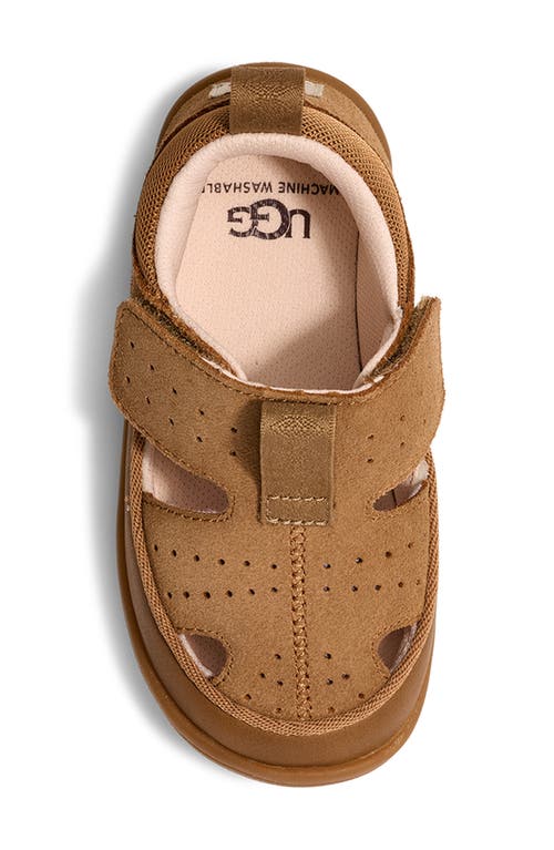Ugg(r) Kids' Adventurer Fisherman Sandal In Chestnut