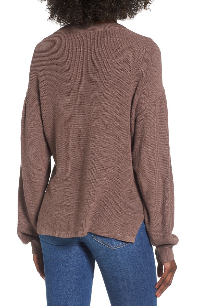 BP. Drape Sleeve Sweater, Alternate, color,