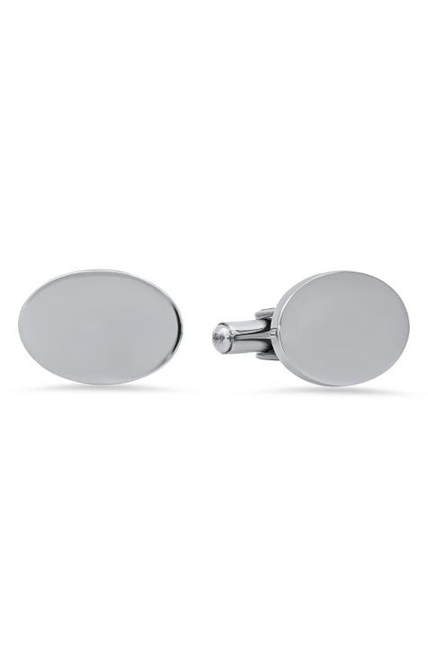 Hickey by Hickey Freeman Oval Cuff Links