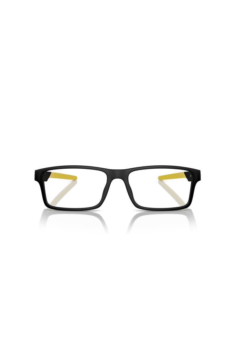 57mm Rectangle optical glasses, Alternate, color, Black