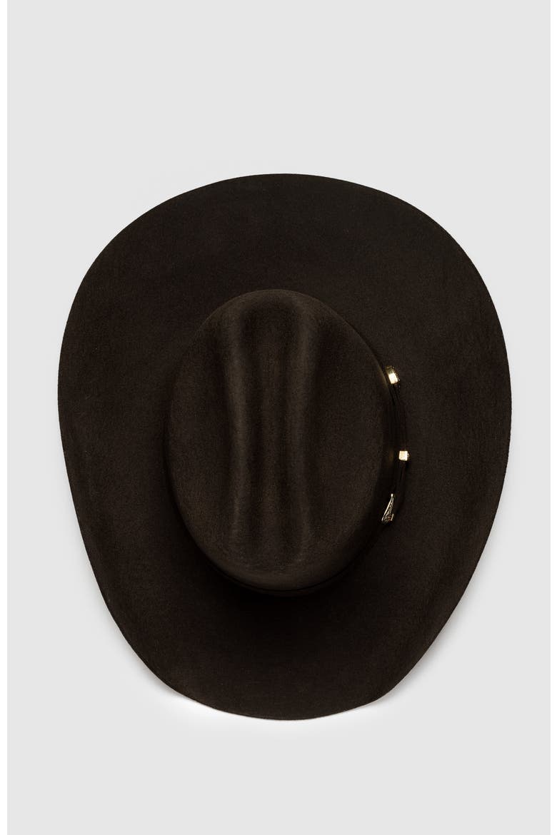 Range Wool Western Cowboy Hat, Alternate, color, Brown