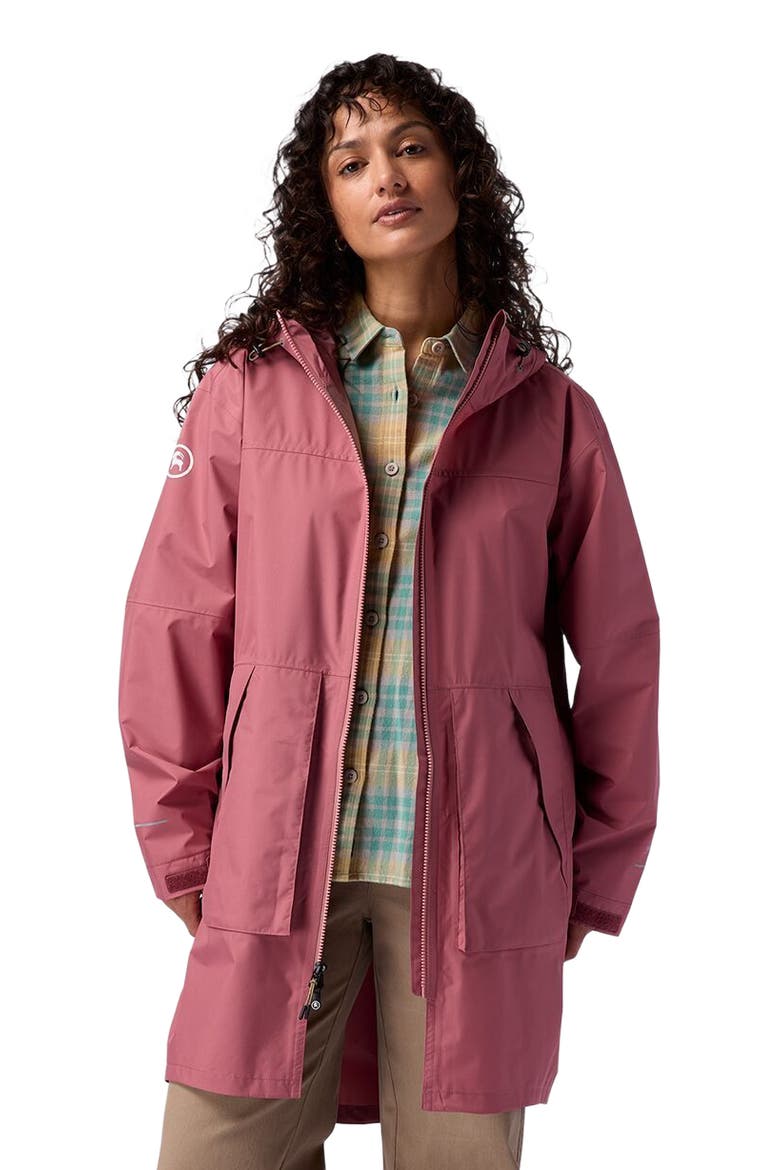 Runoff 2.5L Rain Parka - Women's, Alternate, color, Deco Rose