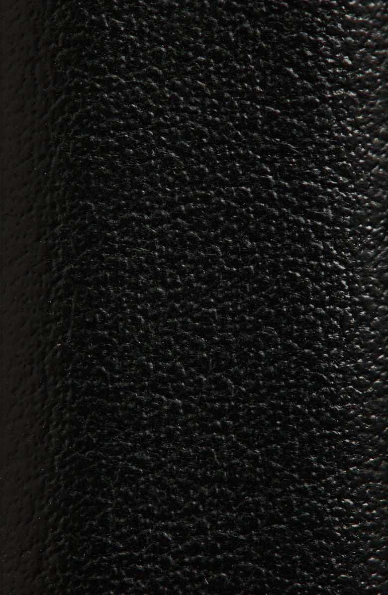 FERRAGAMO Slim Double Gancio Leather Belt, Alternate, color, Nero