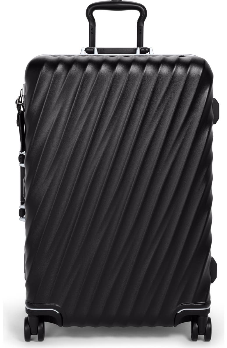 TUMI 19 Degree Medium Expandable Checked Luggage, Main, color, Black Texture