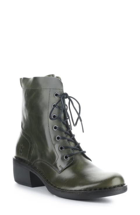 Milu Lace-Up Leather Boot (Women)