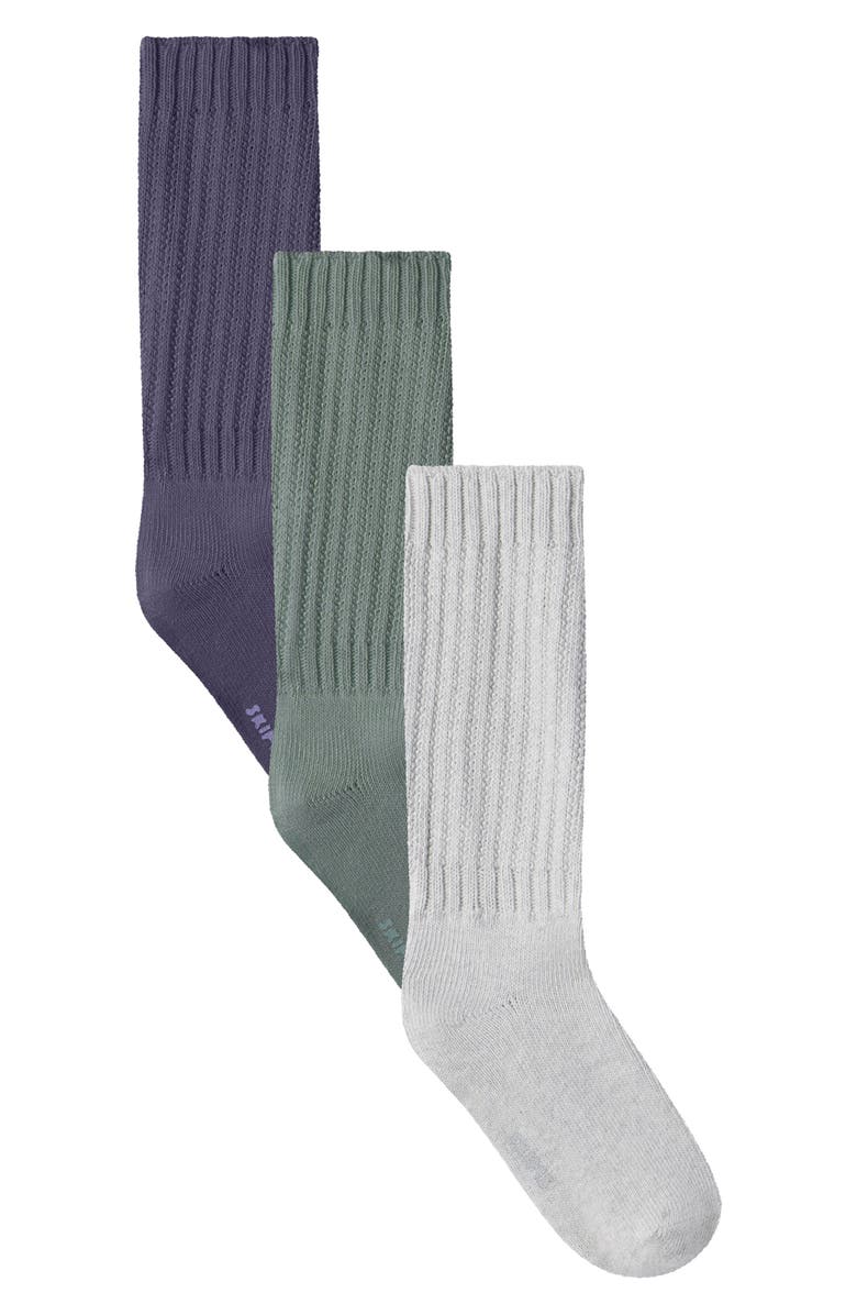 SKIMS Assorted 3-Pack Slouch Slouch Socks, Alternate, color,
