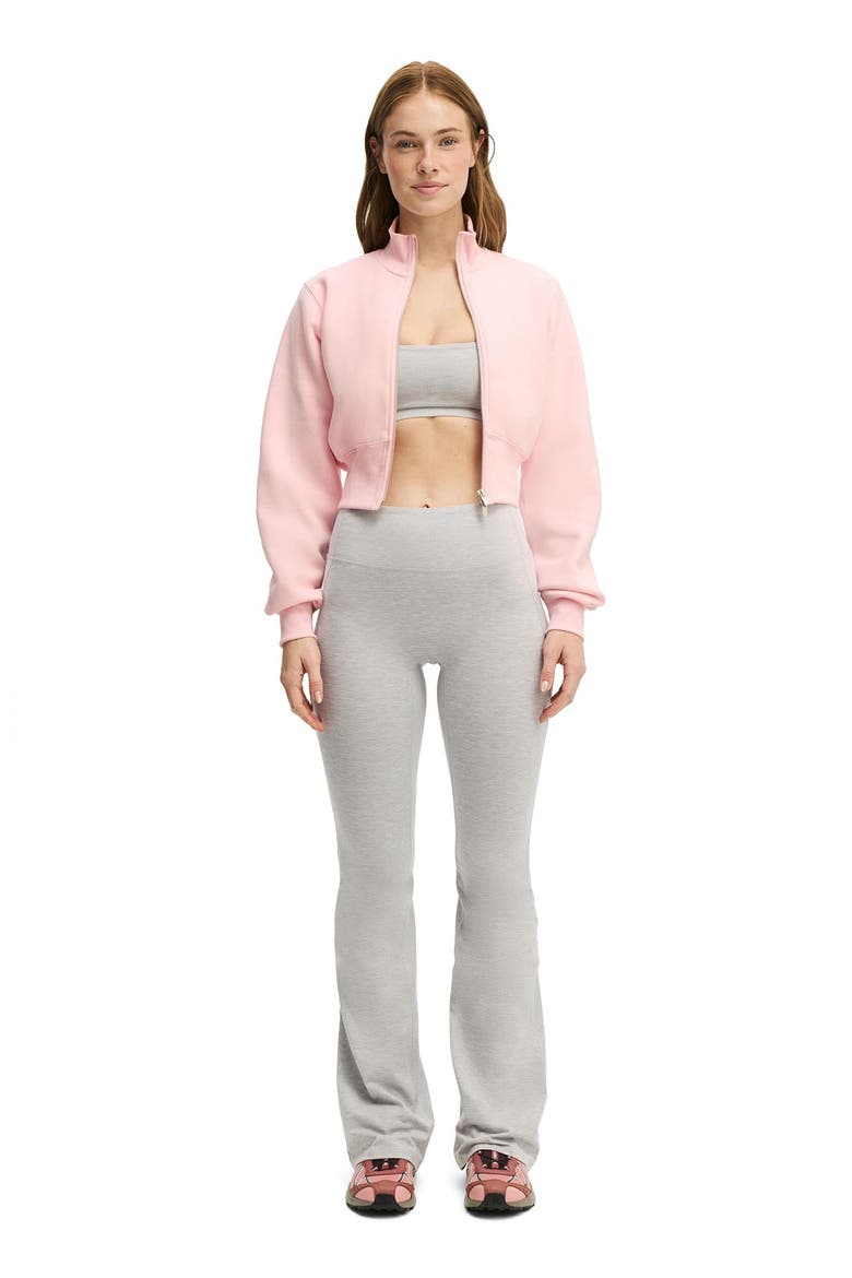 Women's Active Plush Fitted Zip Through, Alternate, color, Cherry Dream