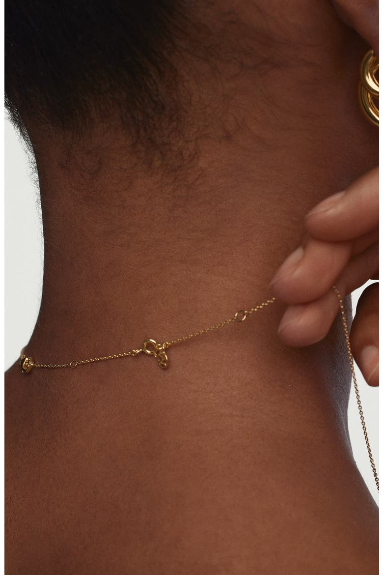 Chain Double Extender, Alternate, color, 18k Gold Vermeil