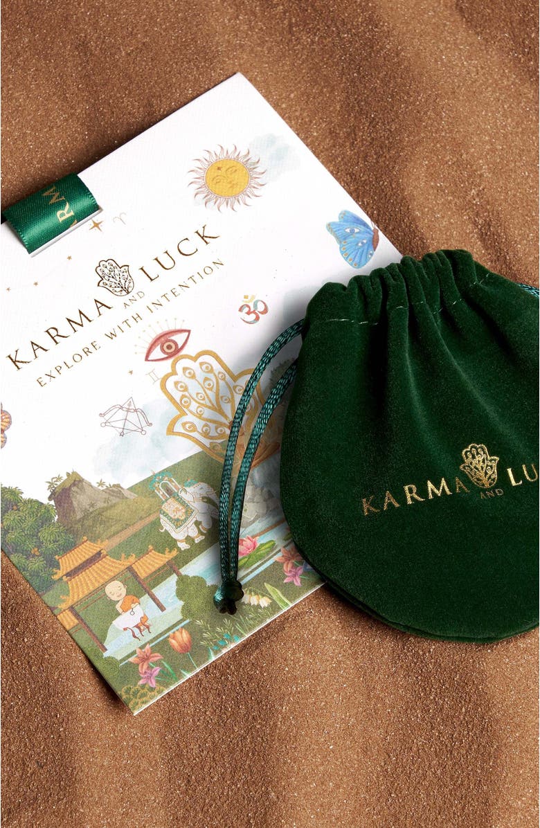 Karma and Luck Men's Tiger’s Eye Evil Eye Pendant Necklace Outstanding Strength, Alternate, color, Gunmetal/Bronze/Brown