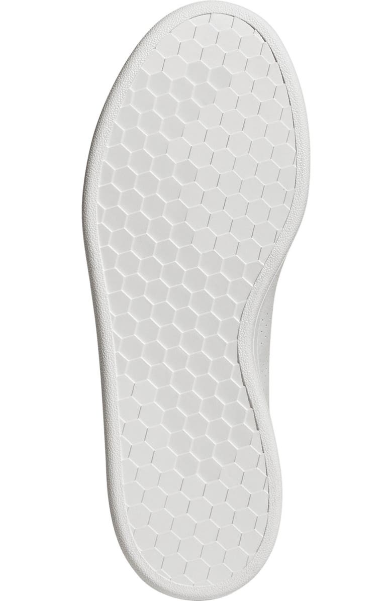 adidas Advantage Perforated Stripe Sneaker, Alternate, color,