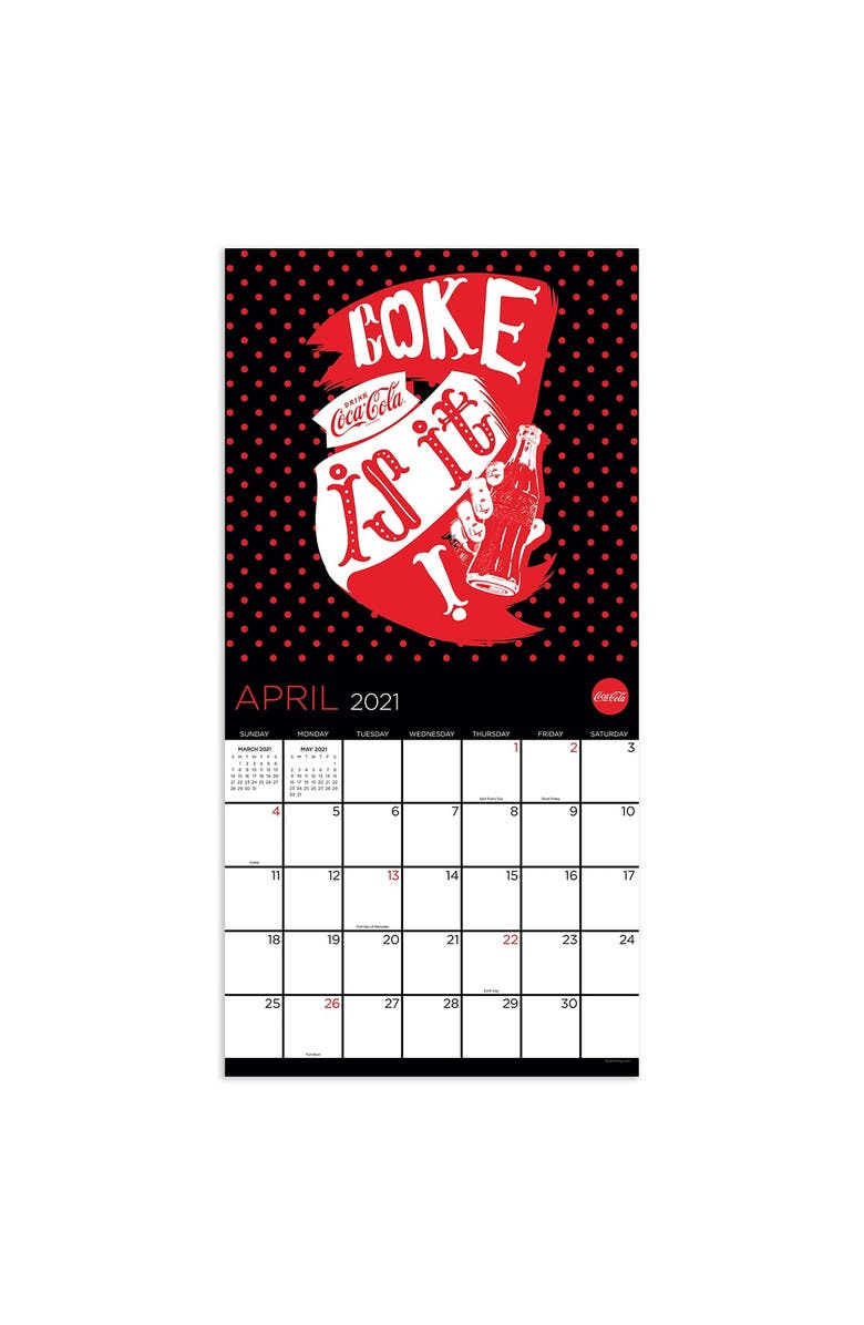 TF PUBLISHING 2021 Coca-Cola: COKE RED Wall Calendar, Alternate, color, 