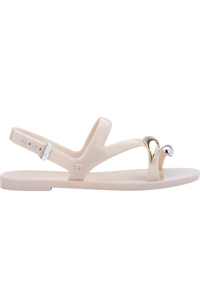 Melissa Iris Slingback Sandal, Alternate, color, Beige/ Gold
