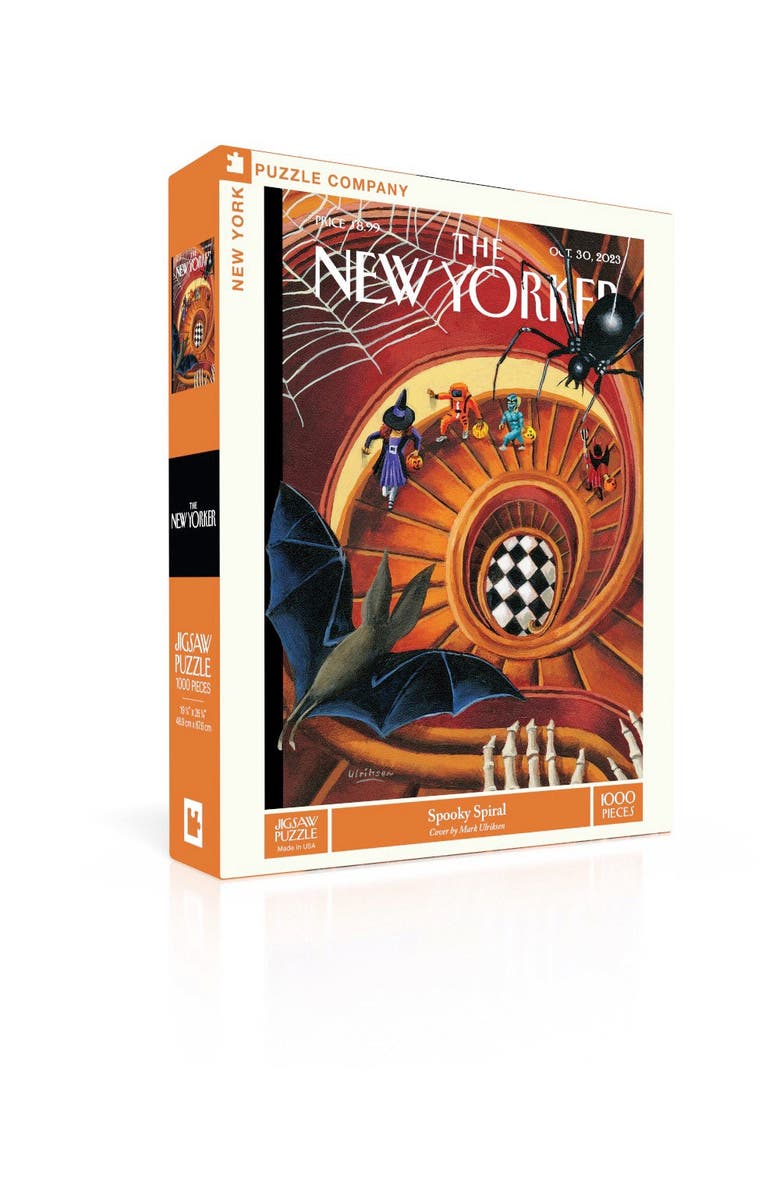 NEW YORK PUZZLE COMPANY Spooky Spiral 1000 Piece Puzzle, Alternate, color,