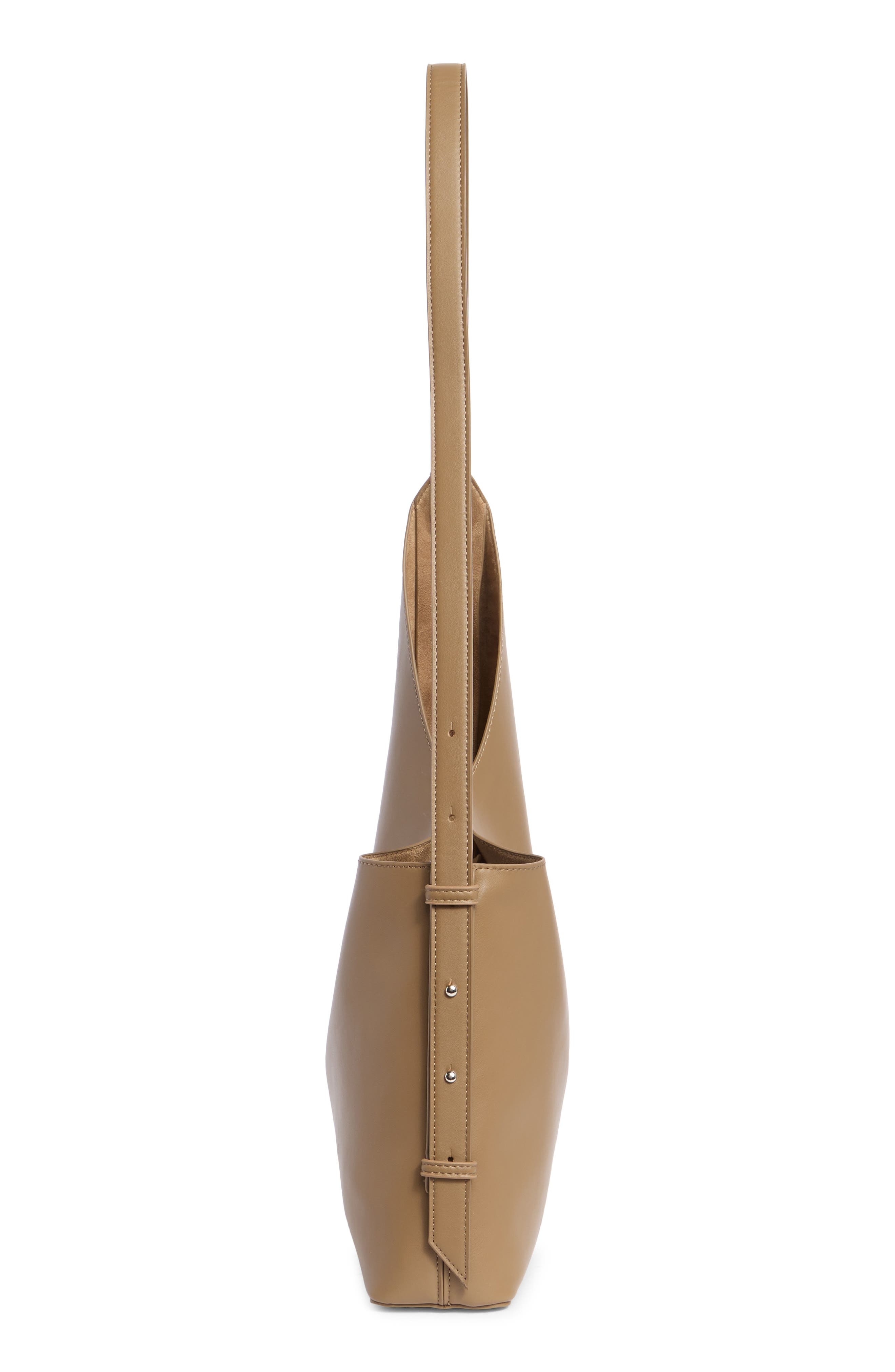 Asymmetric Hobo Bag, Alternate, color, GINGER