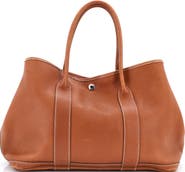 Pre-Owned Hermes Garden Party Tote Leather 36