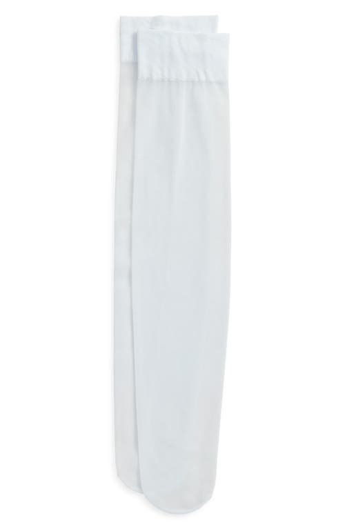 Nordstrom Everyday Sheer Knee High Socks In Blue Breeze