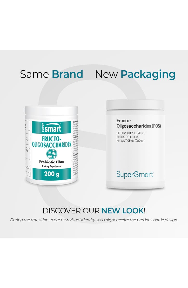 SuperSmart Fructo Oligosaccharides Powder, Alternate, color, NO COLOR