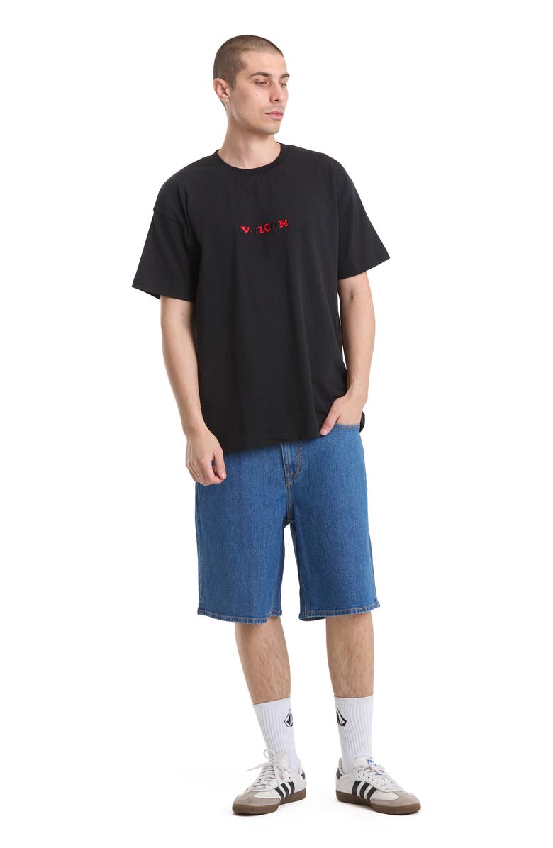 Volcom x Seth Conboy Embroidered Graphic T-Shirt, Alternate, color, Black