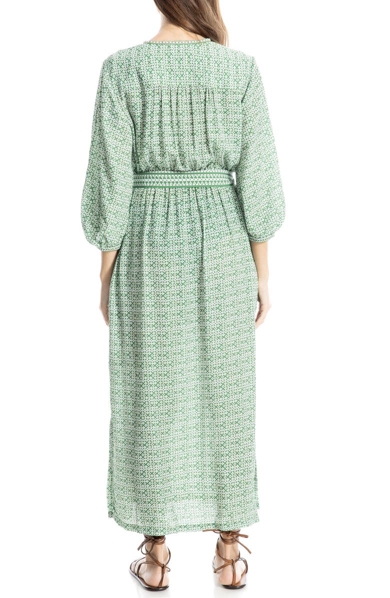 MAX STUDIO Medallion Print Maxi Dress, Alternate, color, 