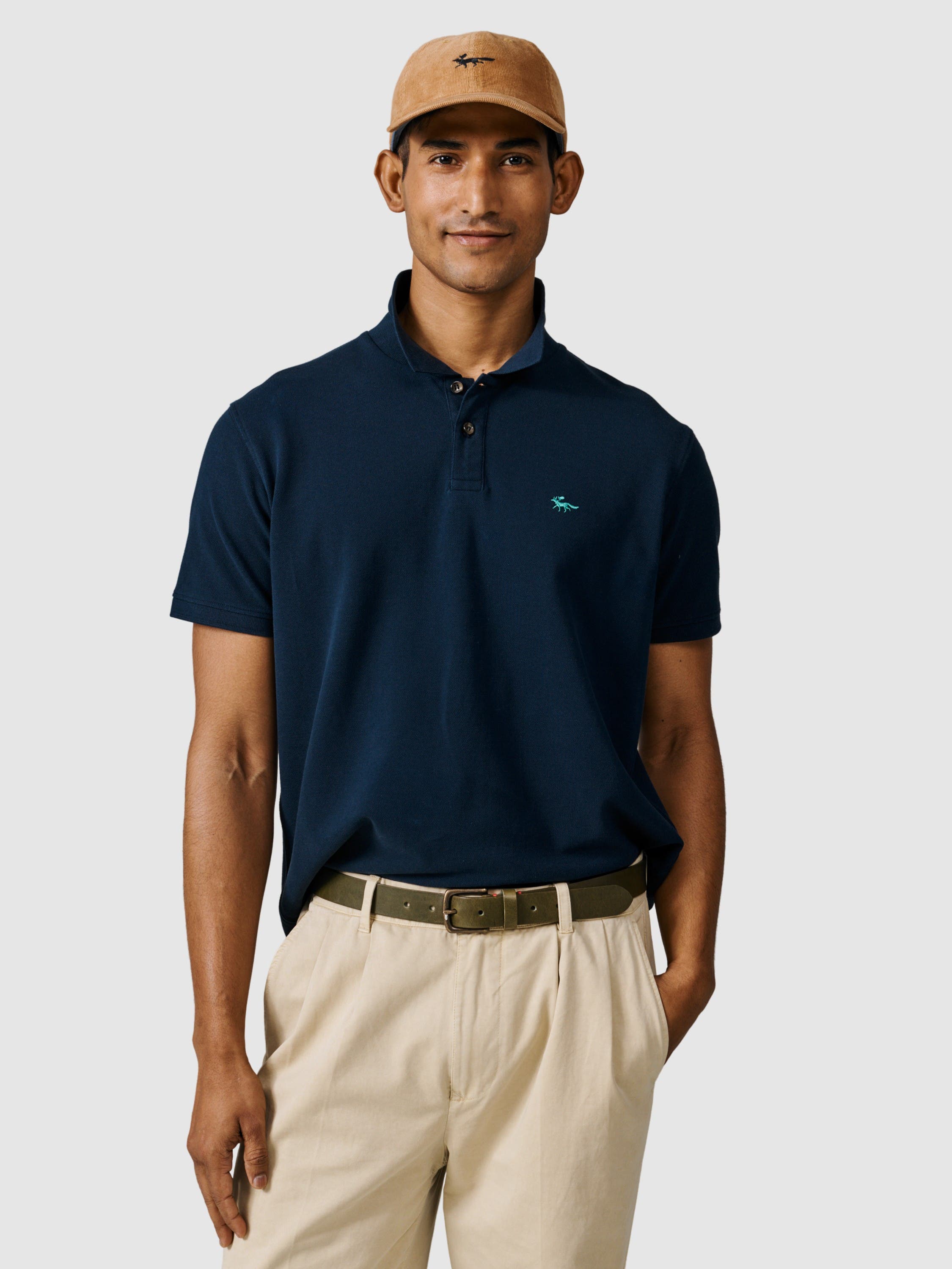 Lusby Short Sleeve Pique Polo Shirt - image 5