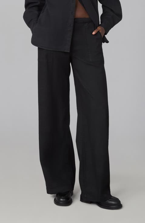 Remy Mid Rise Wide Leg Trouser