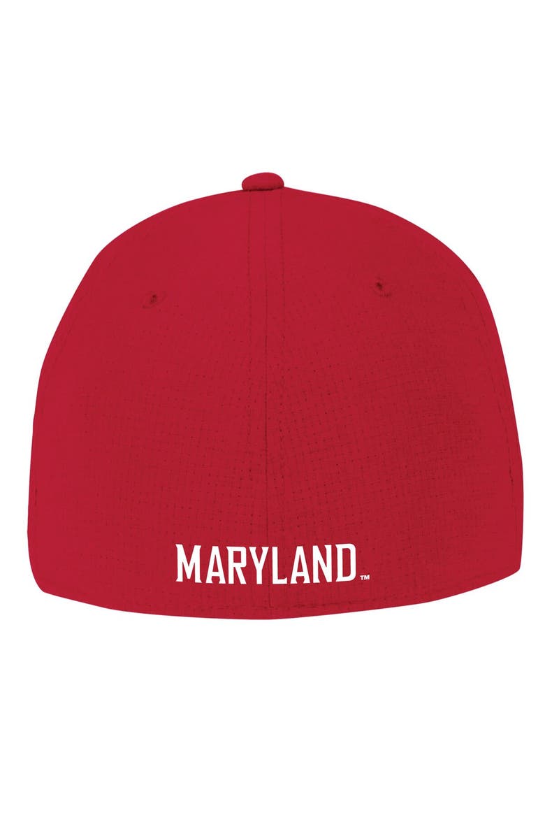 Under Armour Men's Under Armour Red Maryland Terrapins Airvent Performance Flex Hat, Alternate, color,