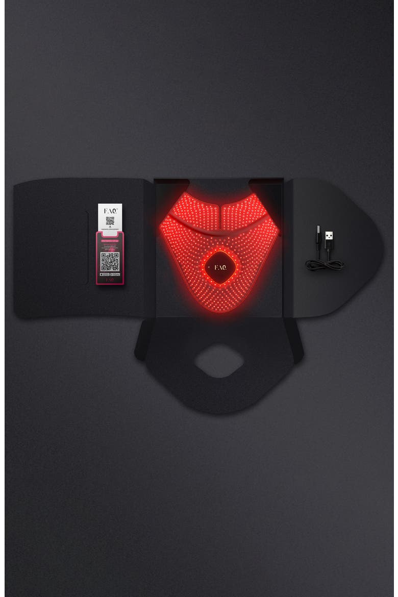 FAQ™ 211 Silicone LED + Near-Infrared Neck & Décolleté Mask, Alternate, color, NONE