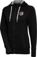 ANTIGUA Women's Antigua Black Tampa Spartans Victory Full-Zip Hoodie