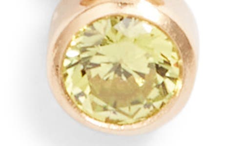 SET & STONES SET & STONES ELLIE BIRTHSTONE PENDANT NECKLACE