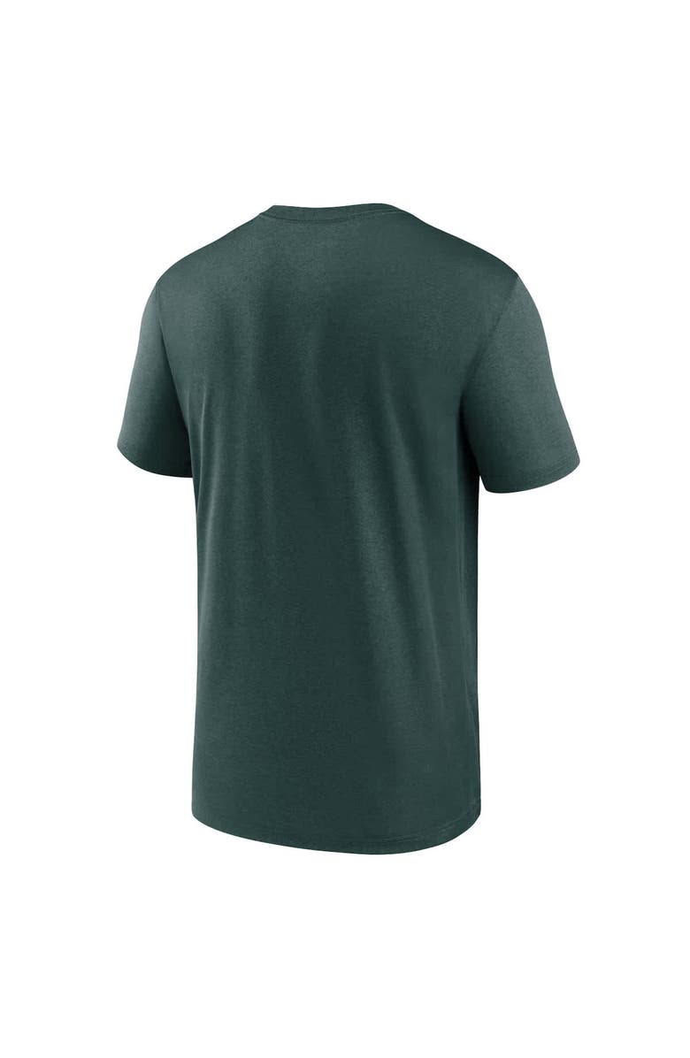 Nike Men's Nike Green Athletics Legend Fuse Wordmark T-Shirt, Alternate, color, Green