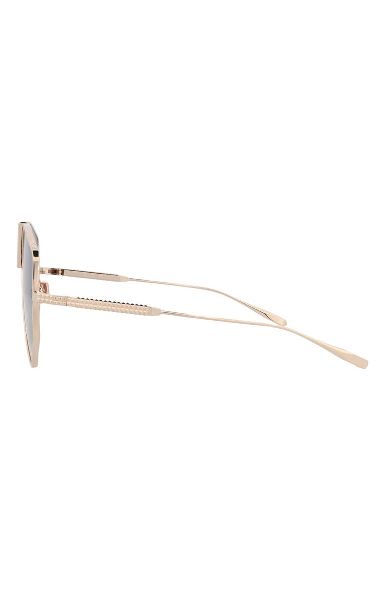 Valentino 64mm Aviator Sunglasses, Alternate, color,