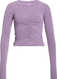 Free People FP Movement Tempo Ruched Long Sleeve T-Shirt
