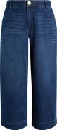 Wit & Wisdom Whitney Skyrise Crop Wide Leg Jeans