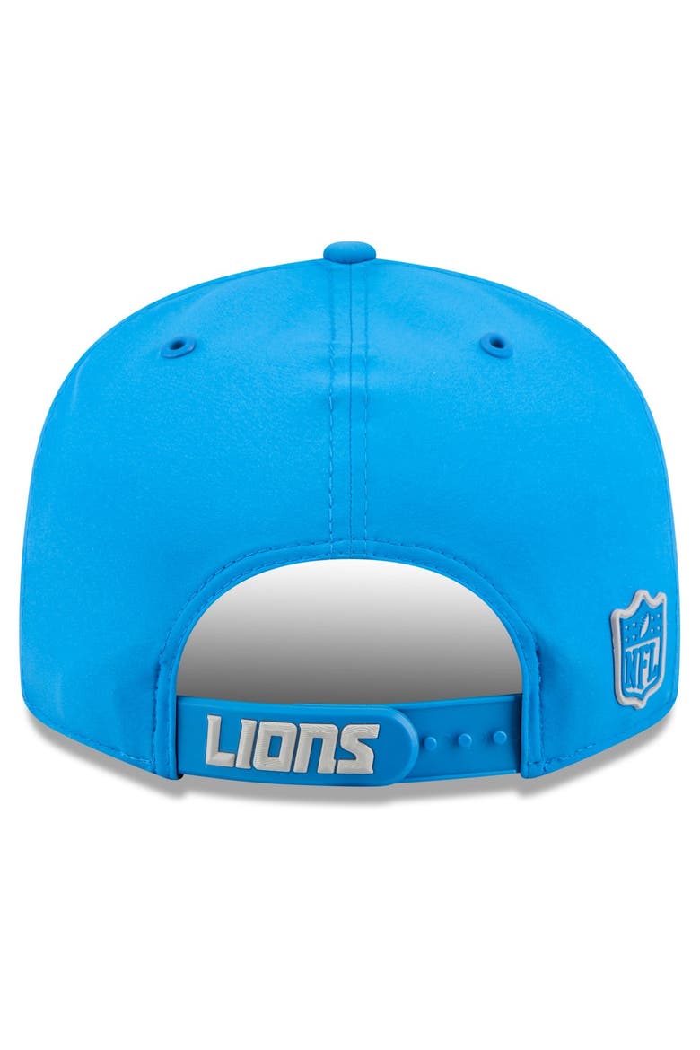 Men's New Era Blue Detroit Lions 2026 Sideline 9FIFTY Snapback Hat, Alternate, color, Blue