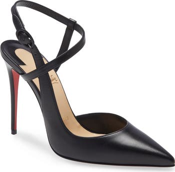 パンプス CHRISTIAN LOUBOUTIN JENLOVE PUMP Christian Louboutin Jenlove Ankle Strap Pointed Toe Pump