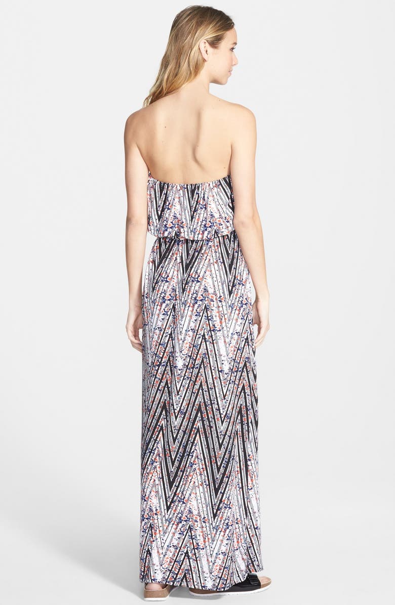 Trixxi Print Maxi Dress, Alternate, color, 