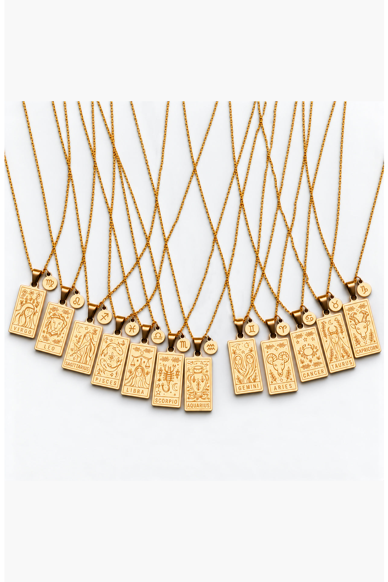Zodiac Constellation Pendant Necklace, Alternate, color, Aries