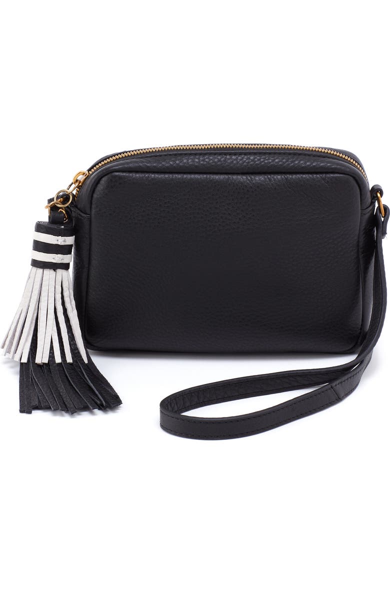 HOBO Small Renny Leather Crossbody Bag, Main, color,