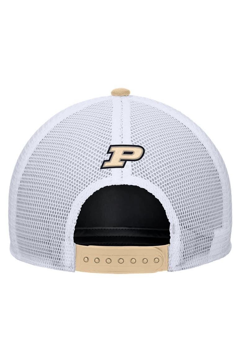 Men's Nike Gold Purdue Boilermakers 2025 On-Field Rise Trucker Performance Adjustable Hat, Alternate, color, Gold