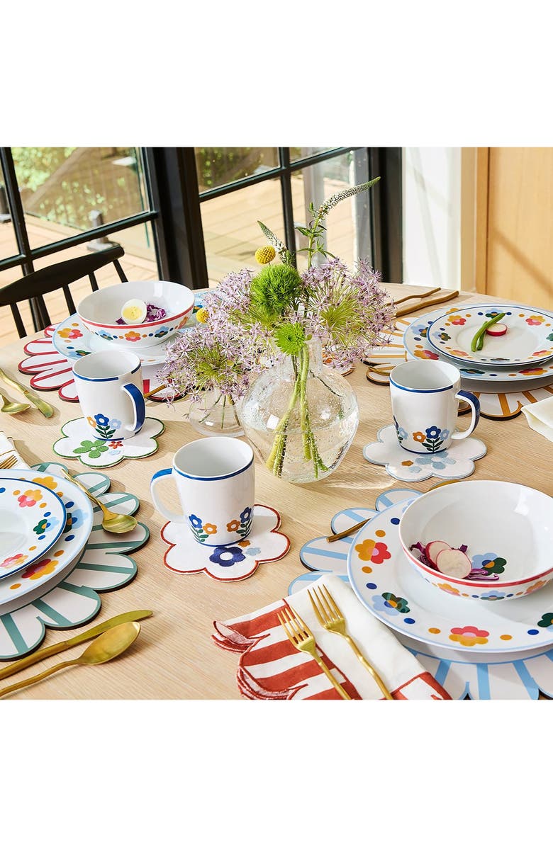 MISETTE Set of 4 Floral Mugs, Alternate, color, Multi