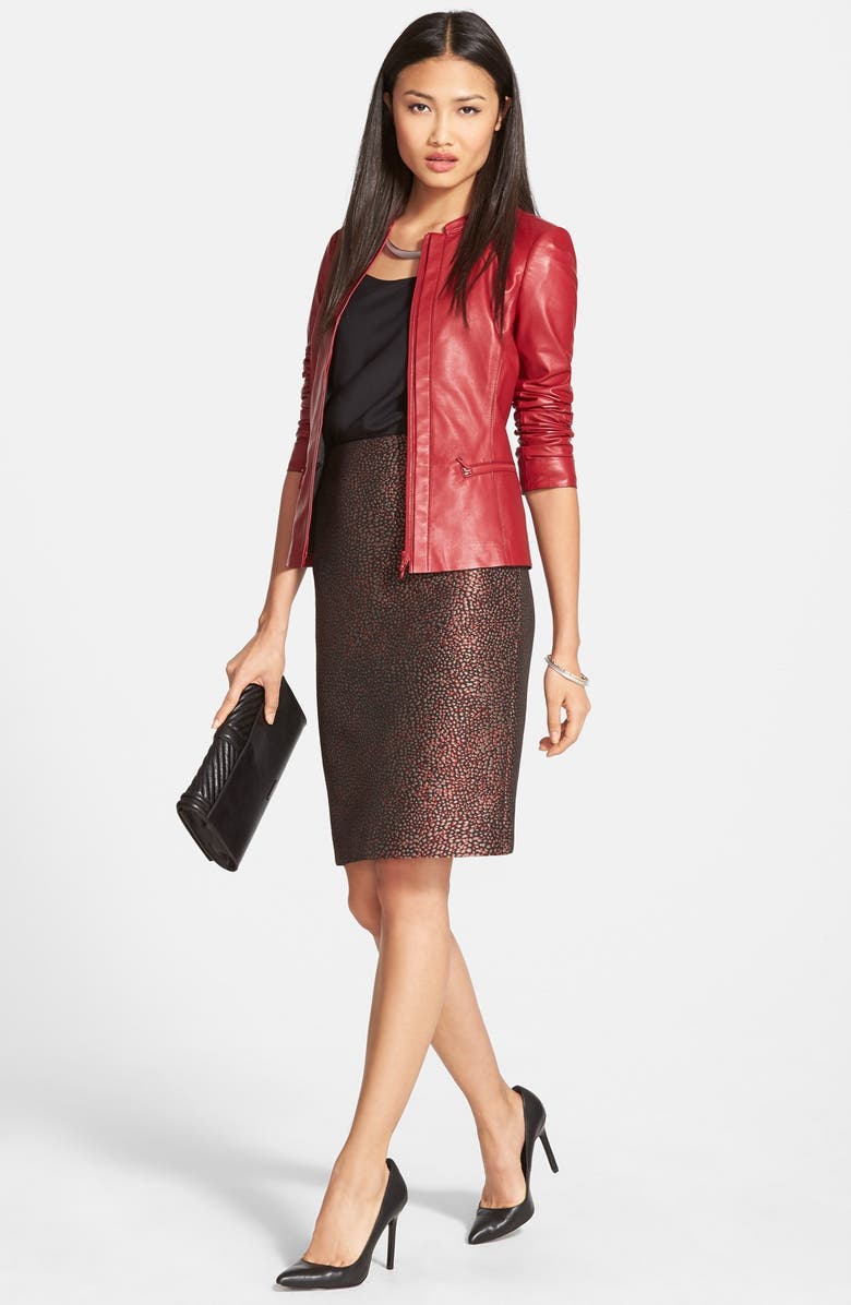 Alexis Bittar 'Lucite<sup>®</sup>' Crescent Bib Necklace, Alternate, color,