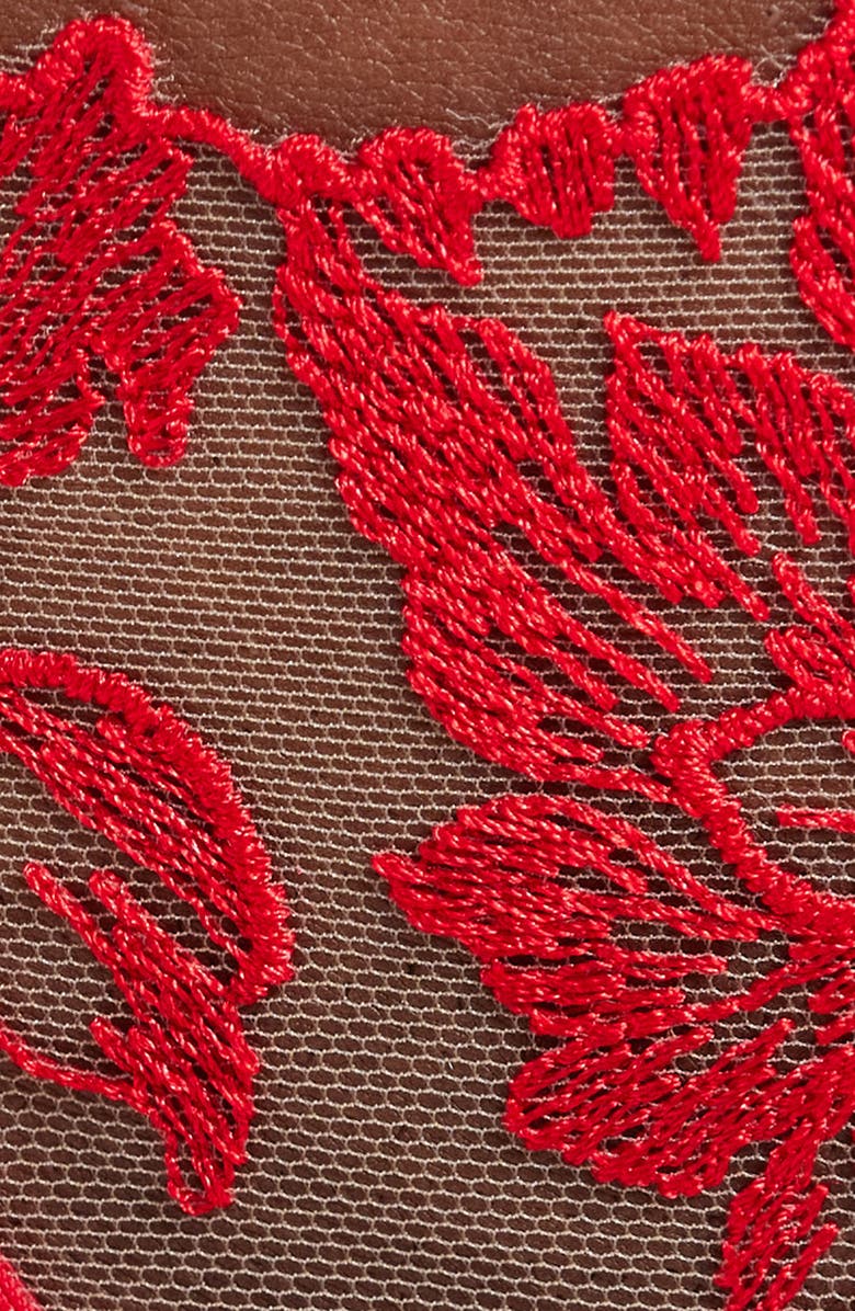 Bluebella Samara Thong, Alternate, color, Red/ Sheer